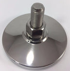 Stainless Steel Round Pedal Pad Pair for 1932–1959 Ford Brake Clutch