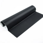 Black 3D Carbon Fiber Vinyl Wrap Roll Film Sticker for Car/Home 127x30cm DIY