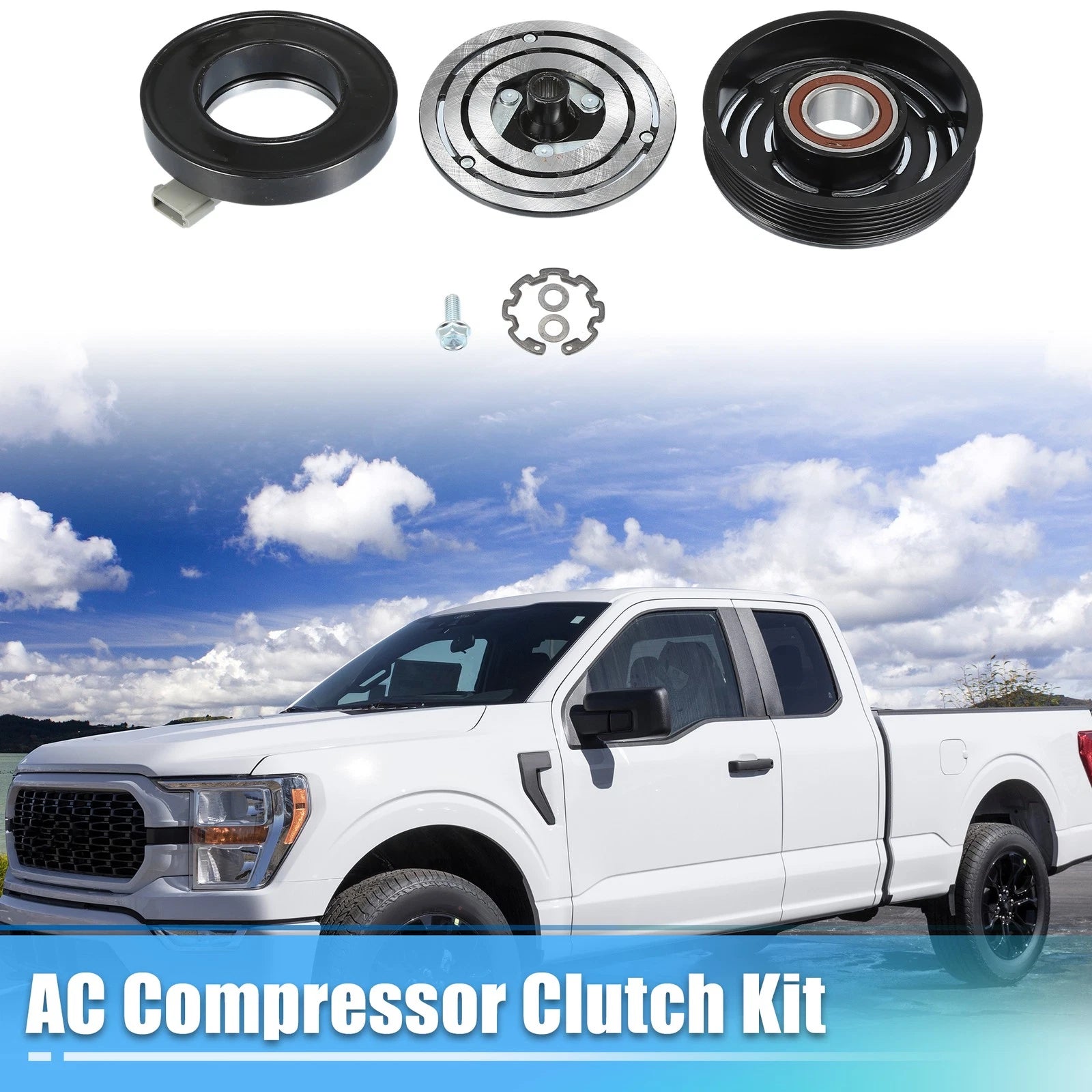 AC Compressor Clutch Set for Ford F-150 (1997–2006) 745060680280
