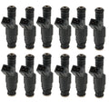 Set of 12 Bosch Fuel Injectors for BMW E31 E32 750iL 850Ci 850CSi 850i (1990–1994)