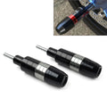 2X Motorcycle Frame Exhaust Slider Anti Crash Pad for Universal Models