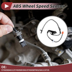 ABS Wheel Speed Sensor for Honda Accord (57450SDA013/57450SDC003)