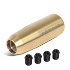 NRG SK-450CG Shift Knob for Universal Vehicles (87mm, Metal, Tapered)