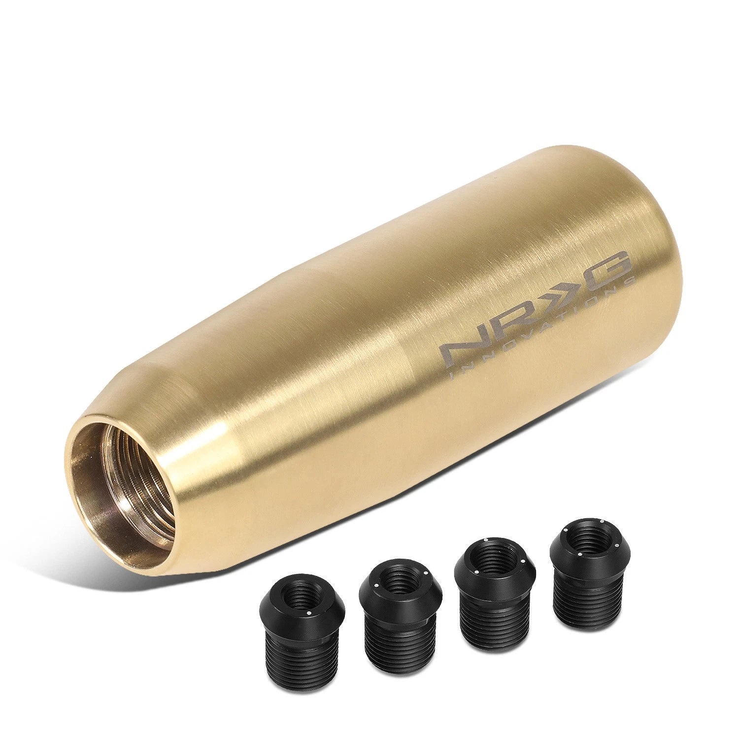 NRG SK-450CG Shift Knob for Universal Vehicles (87mm, Metal, Tapered)