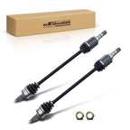 2X CV Axle Shaft Assembly Front for Subaru Legacy (2015–2019) H4 2.5L