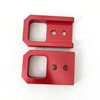Front Tow Hooks Set of 2 Red for Toyota Tacoma (2024–2026) 4Runner (2025–2026)