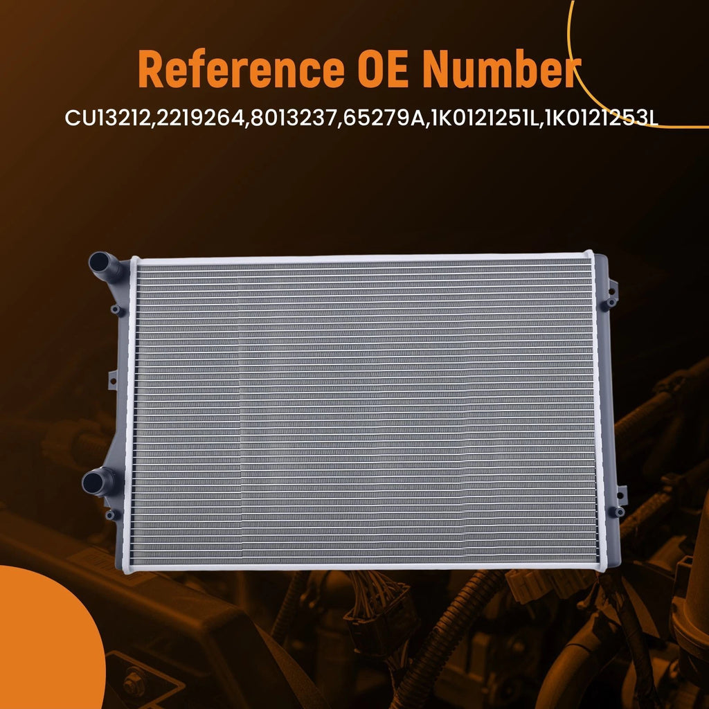 Coolant Radiator for Audi TT Quattro (2009–2015) Turbo