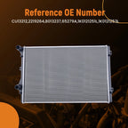 Coolant Radiator for Audi TT Quattro (2009–2015) Turbo