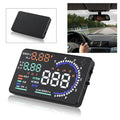 5.5" Universal Car HUD Projector Head Up Display OBD II Speed Warning