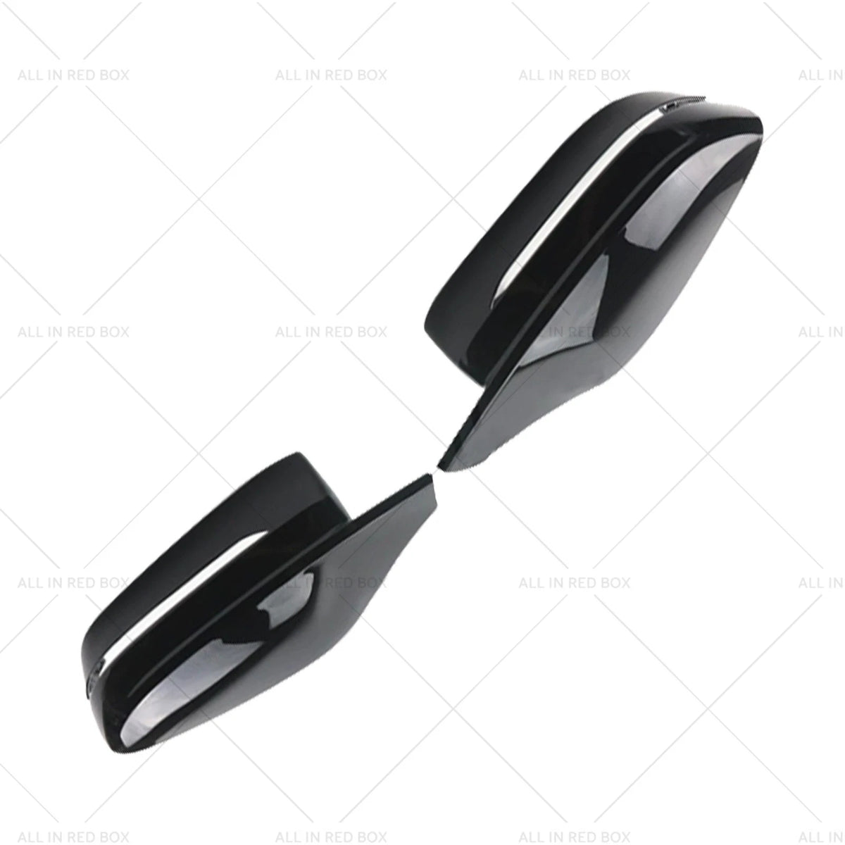 Gloss Black M Style Wing Mirror Cap Covers for BMW G20 G21 G22 G26 (2019–2023)