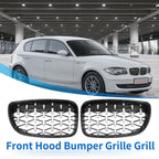 Front Hood Bumper Grille for BMW 128i 135i (2008–2013) No. 51137166439/51137166440