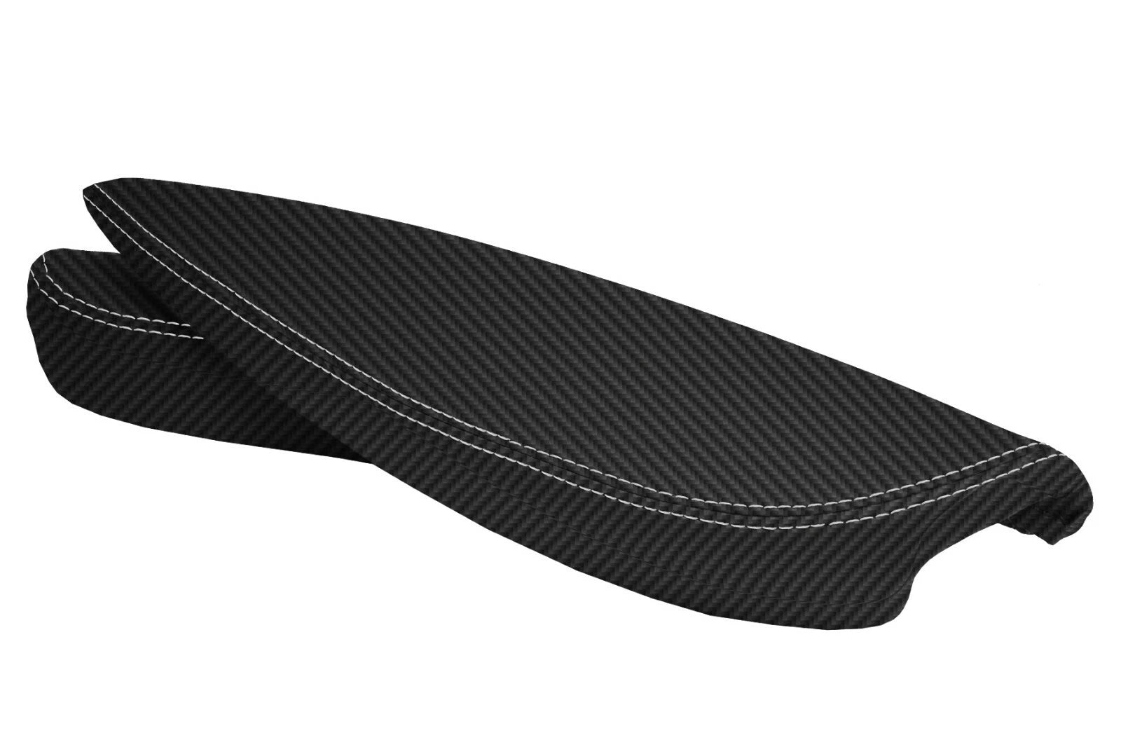 Armrest Door Panel Cover Carbon Fiber for Mini Cooper R55 (2007–2015)