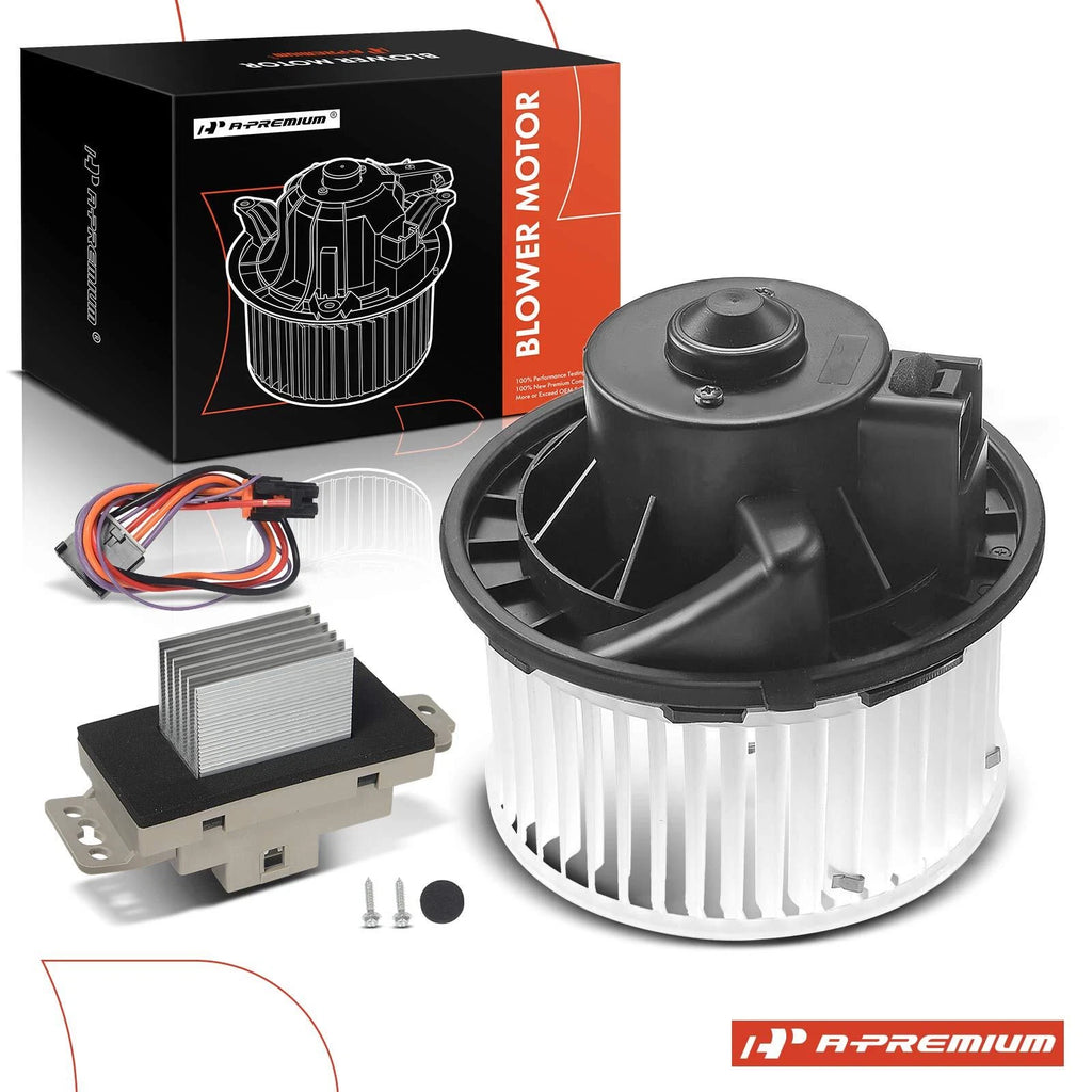 HVAC Blower Motor & Resistor Kit for Silverado 1500 GMC Sierra 3500 (2007–2013)