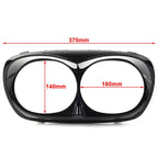 Dual Headlight Fairing Bezel Trim Cover for Harley Road Glide (1998-2013)