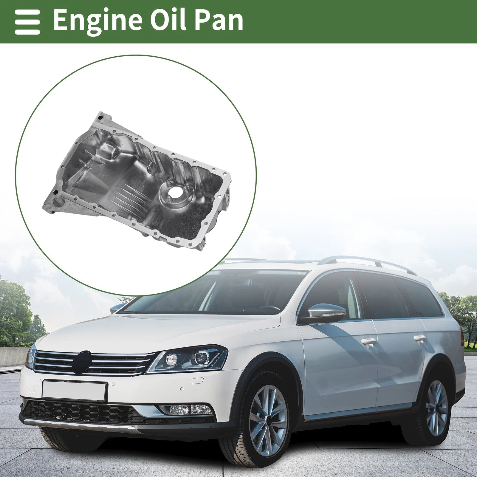 1 Pc Engine Oil Pan No.06B103603P for Volkswagen Passat 