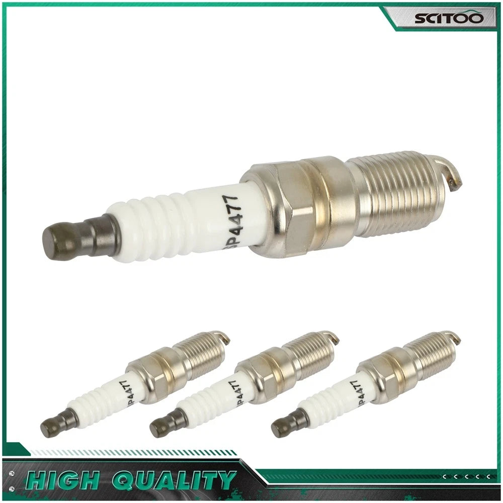 Set of 4 Iridium Spark Plugs for Ford Focus 2.3L (2003–2007), Escape 2.3L (2005)