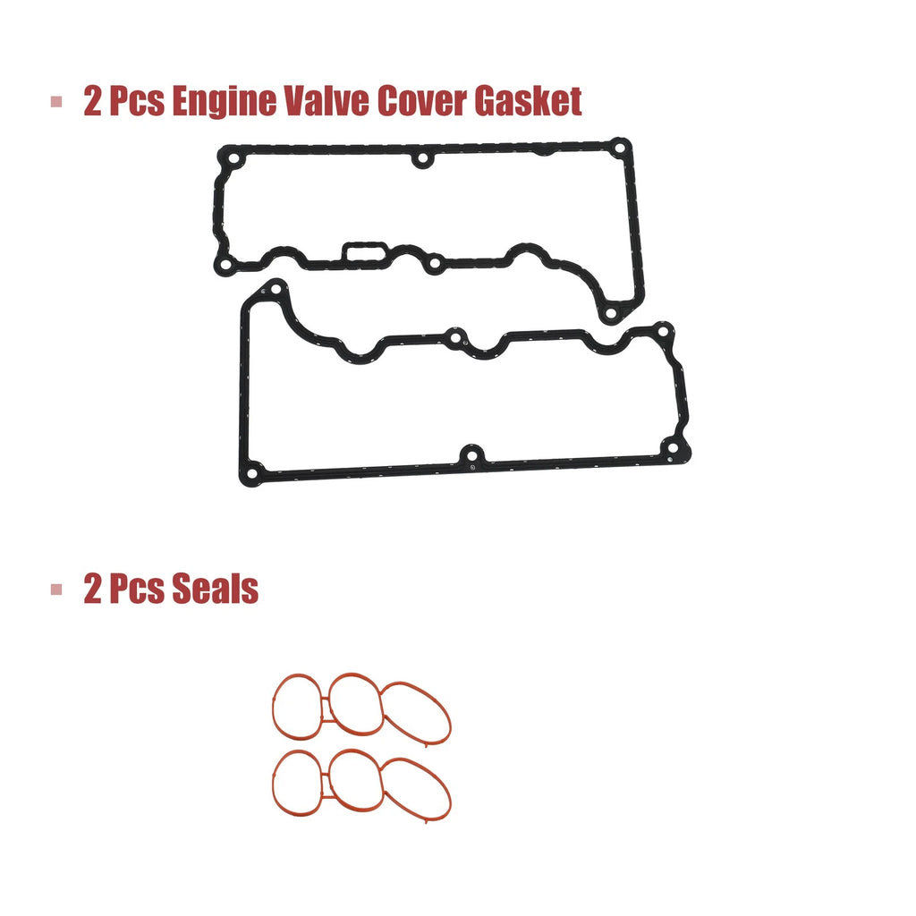 Set of 2 Engine Valve Cover Gaskets VS50491R for Ford Explorer 4.0L (1997–2001)