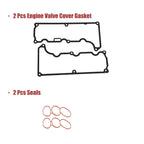 Set of 2 Engine Valve Cover Gaskets VS50491R for Ford Explorer 4.0L (1997–2001)