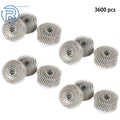 2X 2-1/2" Ring Shank Stainless Siding Nails 15 Degree Wire Coil