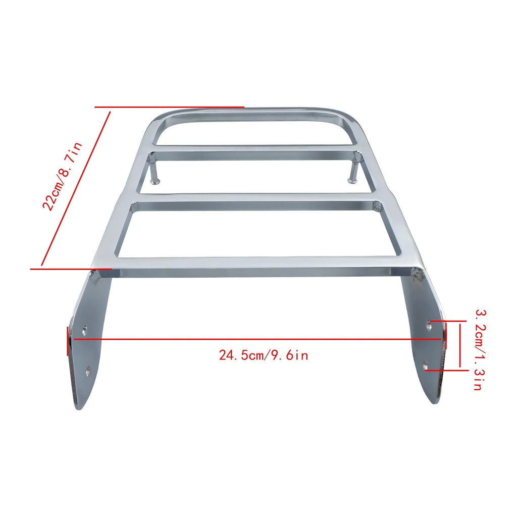 Sissy Bar Luggage Rack for Yamaha VStar 400 650 1100 (2000â2017)