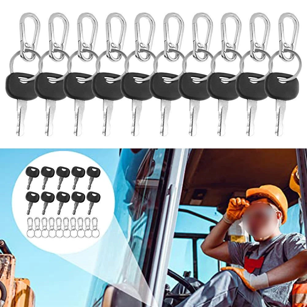10PCS Ignition Keys Set for Reliable Operation