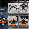 Adjustable Mechanics Roller Seat for Universal Use (15.74"-21.25")