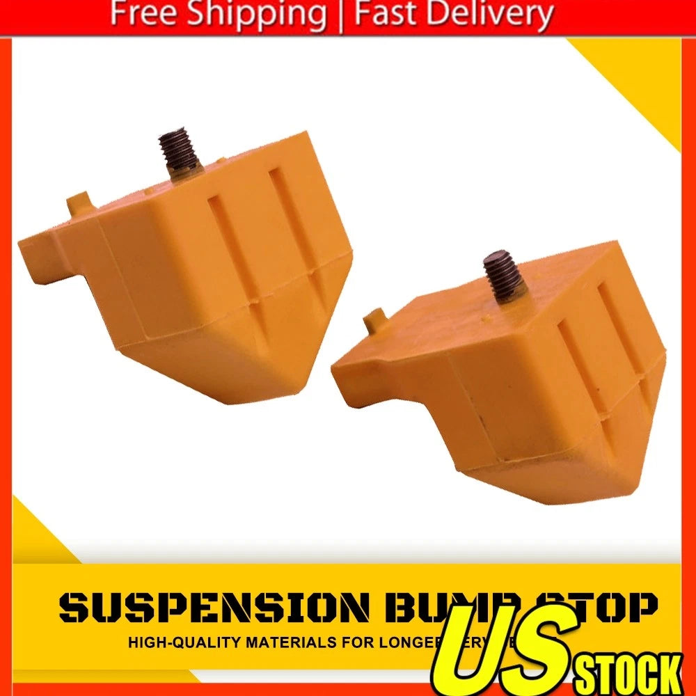 Pair Front Suspension Bump Stops for Chevrolet Silverado 2500 HD 3500 (2001â2023)