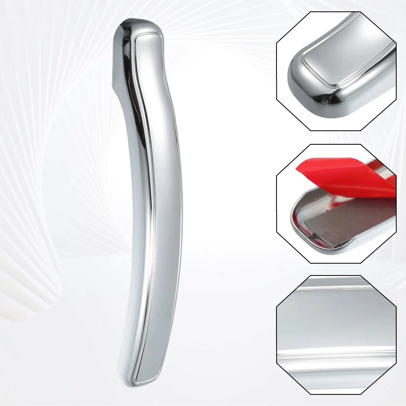Set of 4 Door Handle Lever Covers for Chevy Silverado 