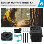 Exhaust Muffler Silencer for Stihl MS290 MS310 MS390 029 039 (2000–2023)