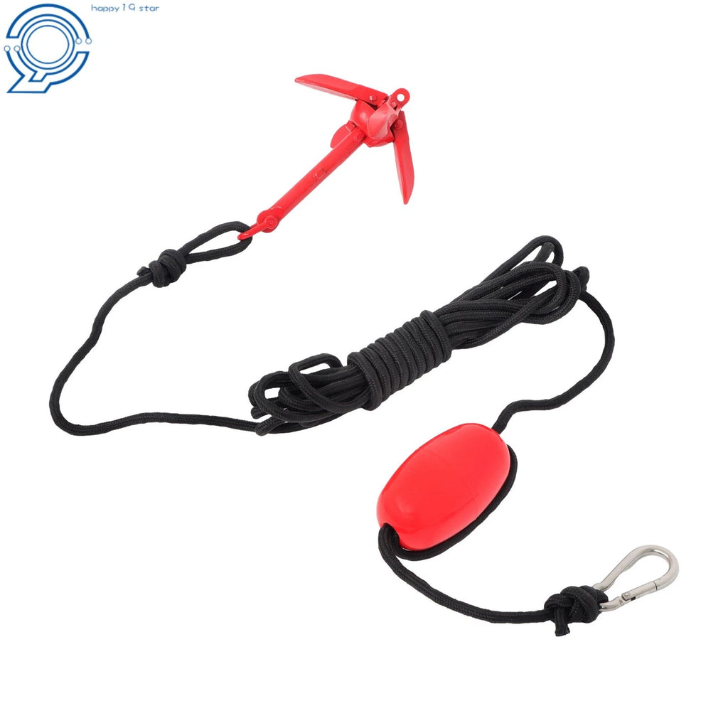 Portable Folding Grapnel Anchor Kit for Canoe Kayak Raft Jet Ski (1.5Lb)
