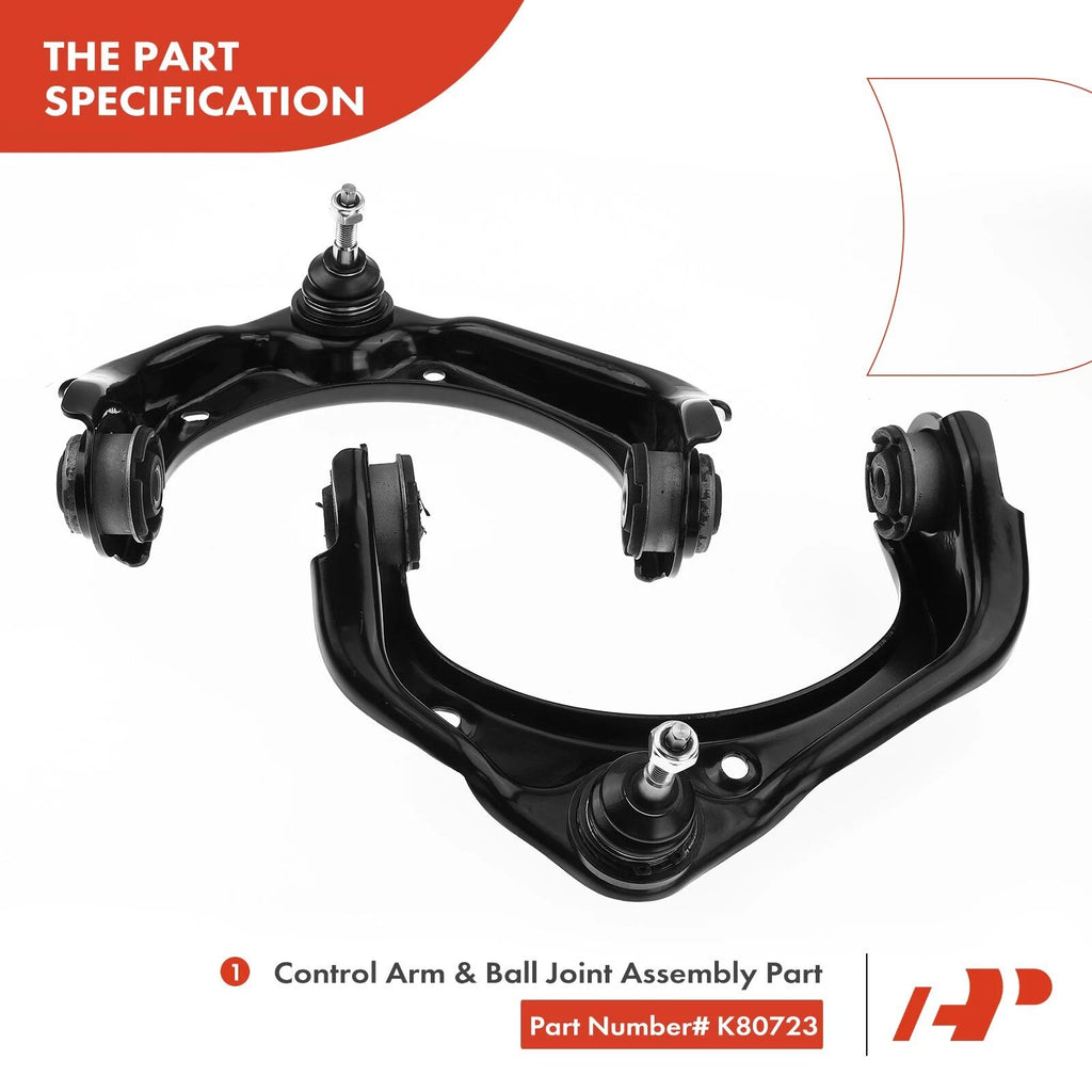 Set of 6 Front Control Arm Sway Bar Tie Rod Ends for Ford Explorer (2006–2010)