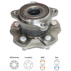 Wheel Hubs for Lexus RX350 (2010–2022) Rear Left & Right with Bearing AWD