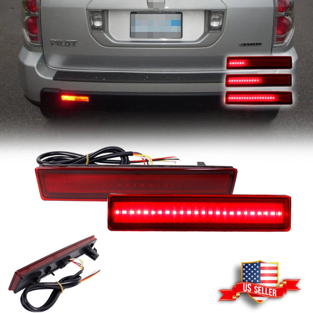 LED Sequential Tail Brake Lights for Honda Pilot (2006–2008)