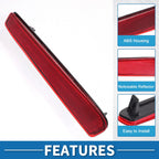 Rear Left Side Bumper Reflector No. 8192012120 for Toyota Corolla (2020–2023)