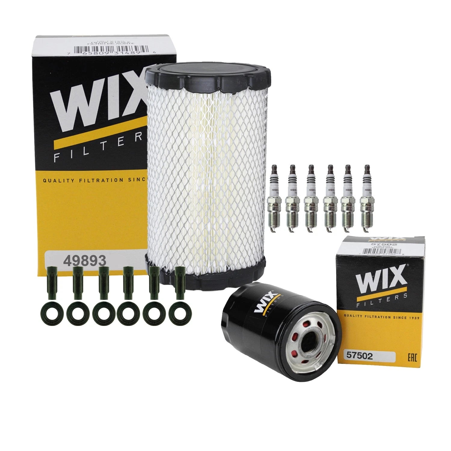 Tune Up Kit with NGK 6 Spark Plugs & Coil Boots for Escape Tribute (2001–2008)