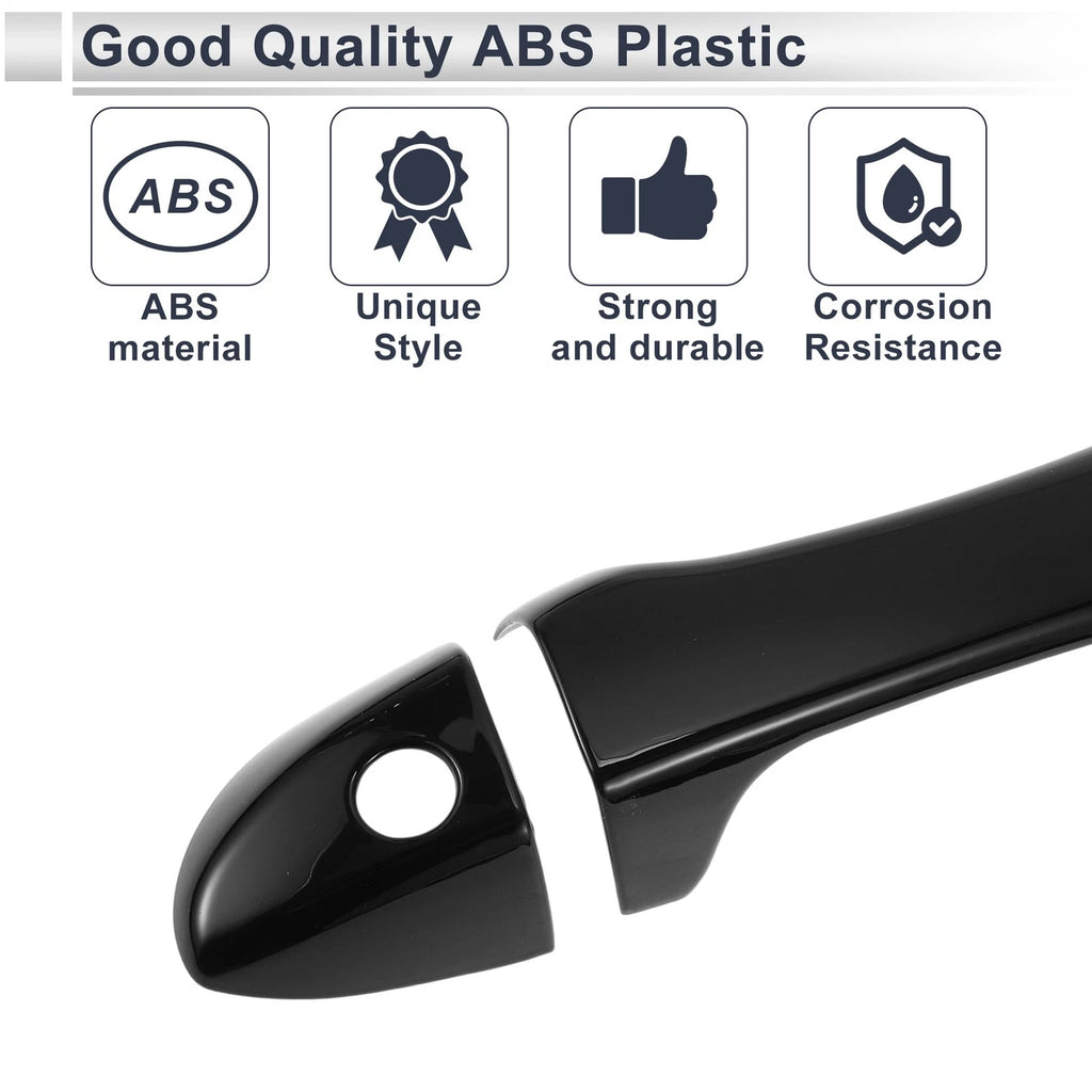 Door Handle Cover Trim for Toyota Corolla (2014–2019) Black
