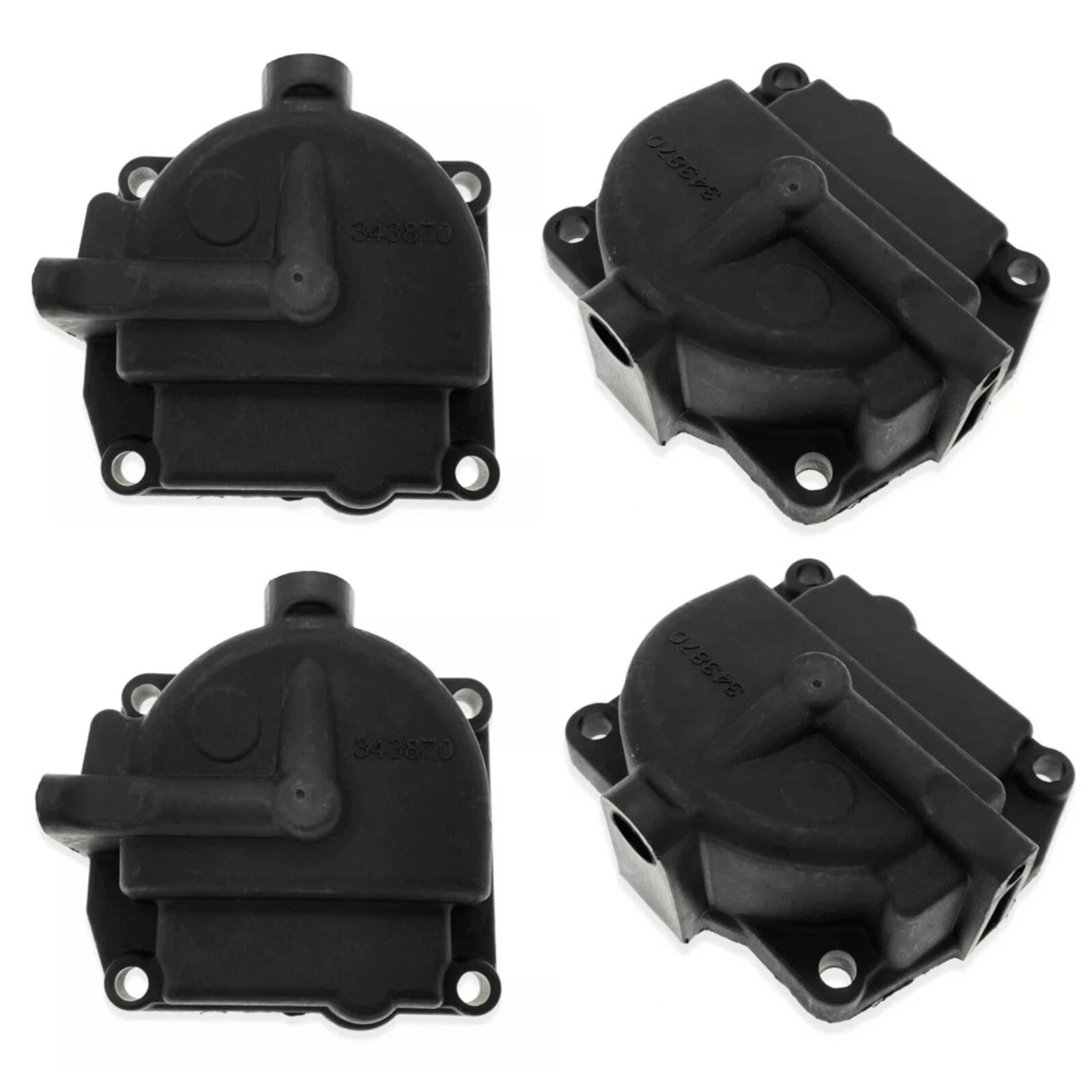 Chamber Assembly V4 V6 Carb Bowl Float for Johnson Evinrude (433000, 766418, 343870) 4X