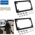 Carbon Fiber License Plate Frame for Motorcycle