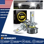 H7 LED Headlight Kit for - 10000LM 6500K