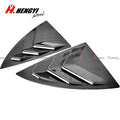 Carbon Look Side Window Louver Shutter Cover Trim for Tesla Model Y (2019–2026)