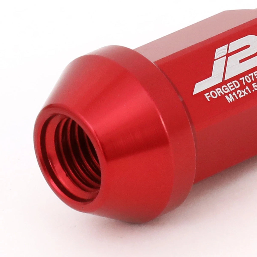 20Pcs J2 7075-T6 Forged Aluminum M12x1.5 Open-End Lug Nut Set for