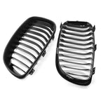 Matte Black Front Kidney Grille for BMW E81 E82 E87 E88 (2007-2013)