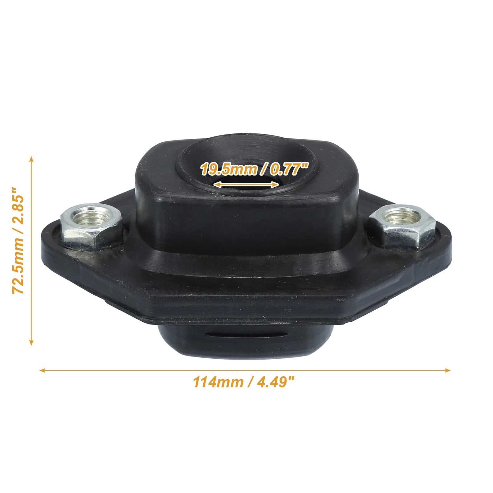 2X Rear Lower Jounce Bumpers No.33526768544 for BMW 1 Series (2004–2013)