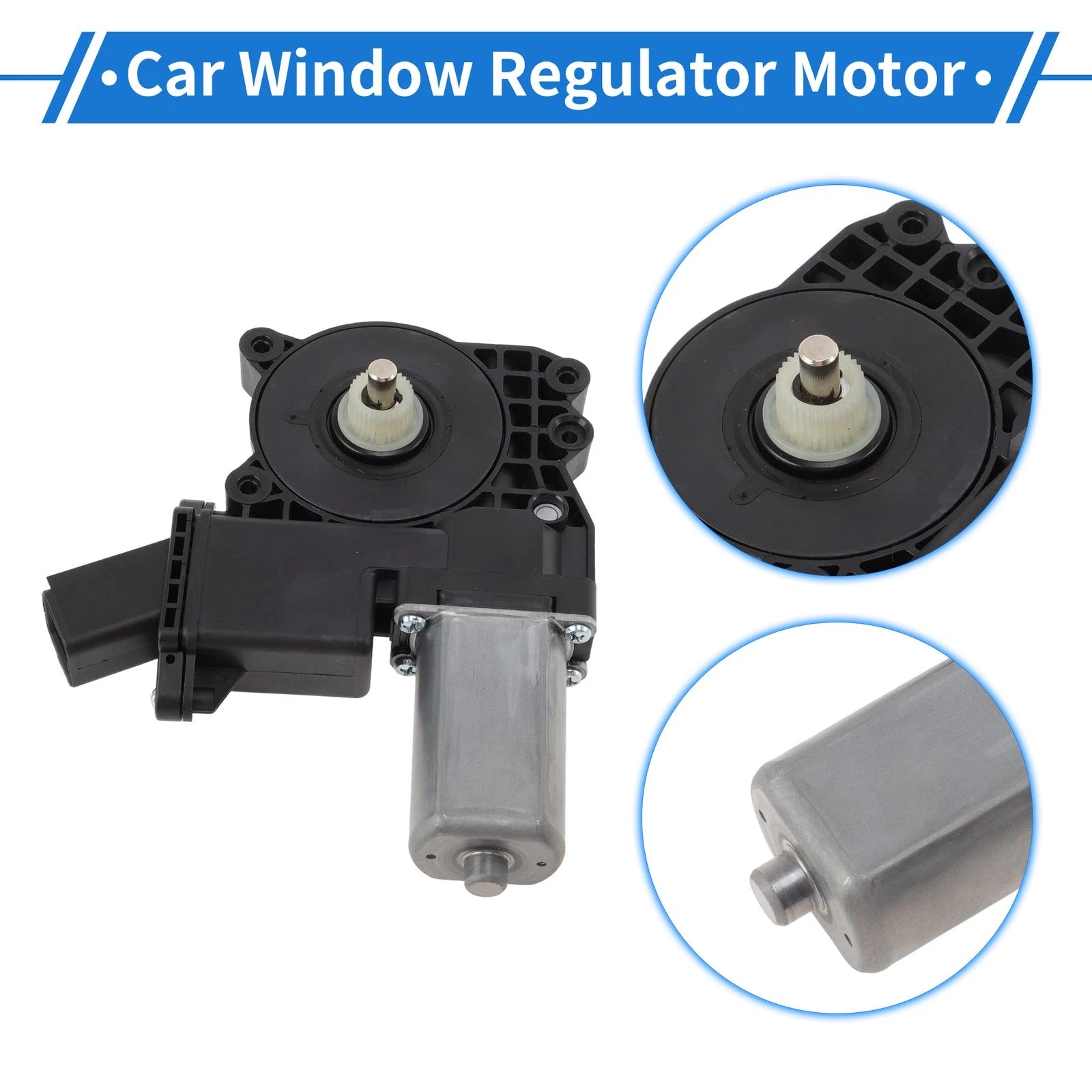 Left Front Power Window Regulator Lift Motor for Ford Explorer (2018)