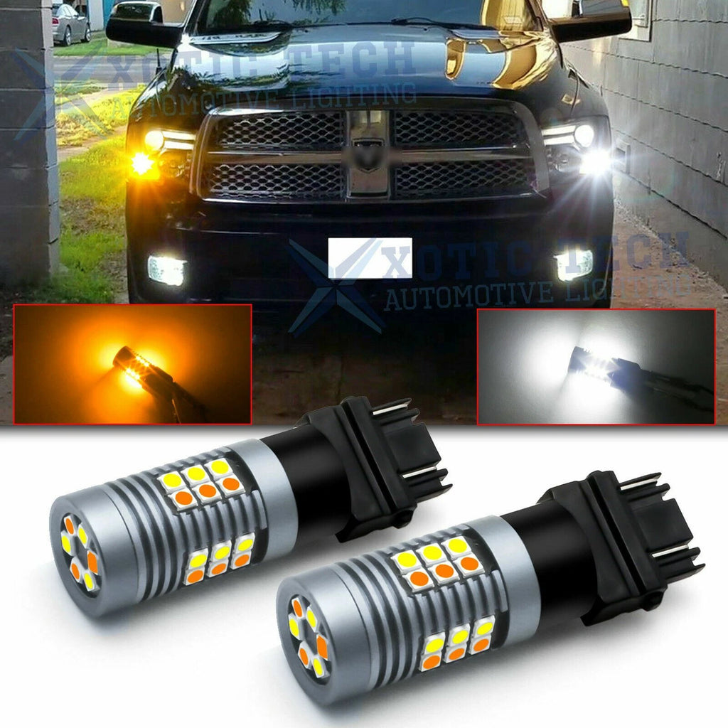 LED Switchback Turn Signal Light Bulb for Dodge Ram 1500 2500 (1994–2010)