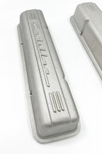 Finned Script Valve Covers Replacement for Small Block Chevy SBC (1969–1974)