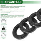 Set of 5 Oil Seal Rotary Shaft Seal NBR Rubber 32x52x8mm