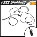 Set of 4 ABS Wheel Speed Sensors for BMW 740i 740iL (1994–2001)