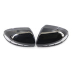 Pair Rearview Mirror Housing for Mercedes-Benz C E S CLS GLC Class (2015–2023) Gloss Black