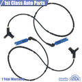 Set of 2 ABS Wheel Speed Sensors for BMW 325i 325Ci 330Ci M3 (2001–2006)